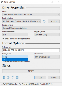 Что лучше uefi или ntfs